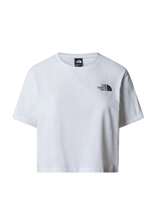 cropped simple dome tee THE NORTH FACE | NF0A87U4FN41.FN41